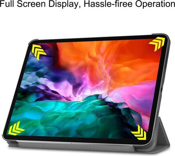 Produktbild MU Classic Dreifach faltbare Leder Hülle (iPad Pro 12.9 2021 (5. Gen))