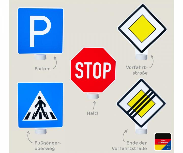 Energie-Label BIG Verkehrszeichen