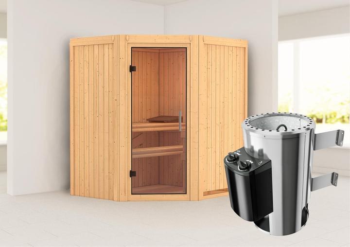 Produktbild Karibu Tonja ohne Dachkranz (Plug & Play 3,6 KW interne Steuerung)