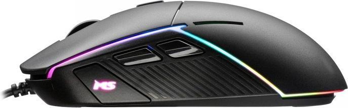 Actual product image MS Industrial Wired gaming mouse Nemesis C375 7200 DPI RGB LED black (Cable)