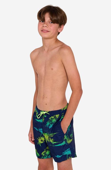 Actual product image Olaian Boardshorts Surfen Jungen mit Taschen 100 Stories dunkelblau (14, 15, 16)
