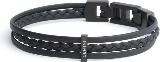 Produktbild Gemini Ter Black XS-S (Nappaleder, Schwarzes Edelstahl)