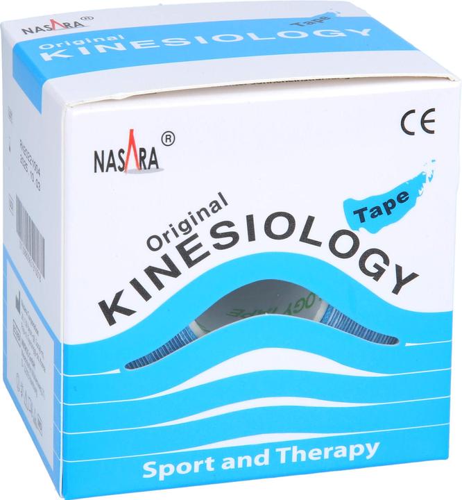 Produktbild Mikros Nasara Kinesiotape 5x5 Bla (5 m)