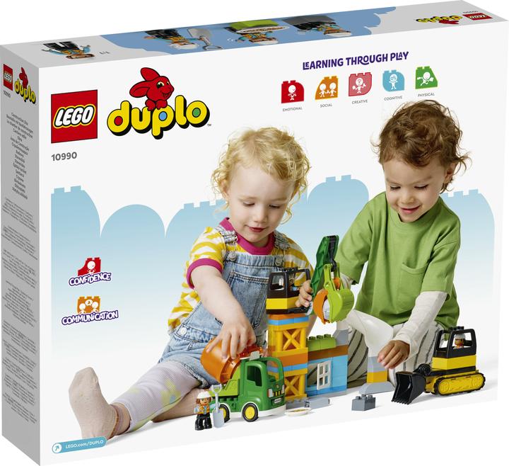Produktbild LEGO Baustelle mit Baufahrzeugen (10990)