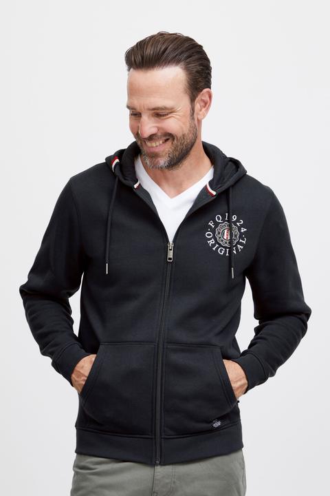 Produktbild FQ1924 FQWilliam logo ziphoodie sweat - Sweatshirt - 21900563 (L)