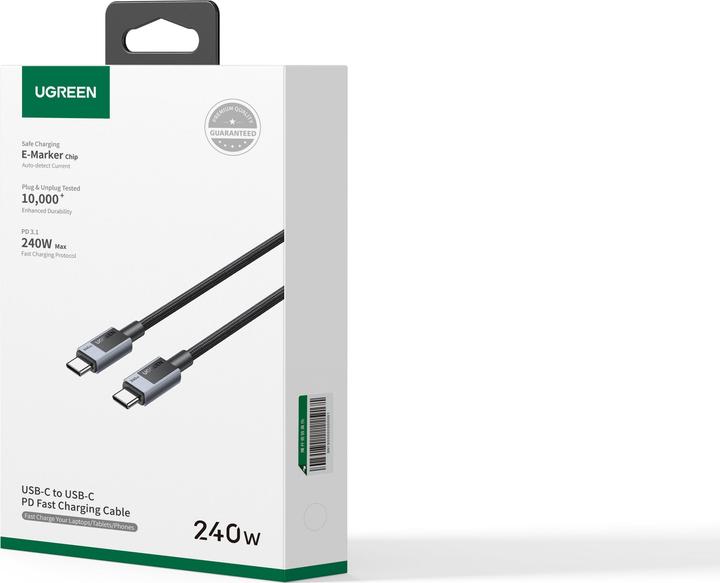 Produktbild Ugreen USB C — USB C (2 m, USB 2.0)