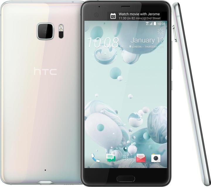 Produktbild HTC U Ultra (64 GB, Ice White, 5.70", Single SIM, 12 Mpx, 4G)