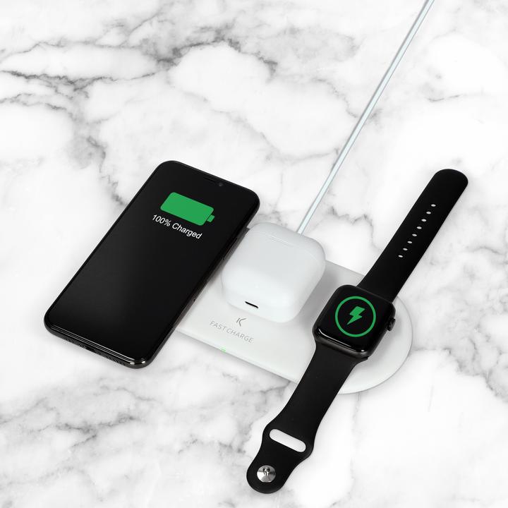 Produktbild KSIX Kabelloses Ladegerät Apple-compatible (15 W)