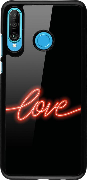 Produktbild PhoneLook Hülle Valentine 2023 neon love (Huawei P30 Lite)