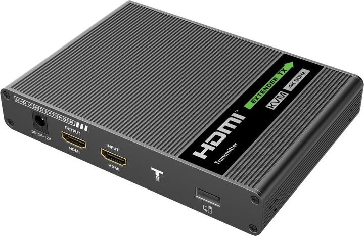 Actual product image Techly IDATA HDMI-KVM67 KVM extender transmitter & receiver