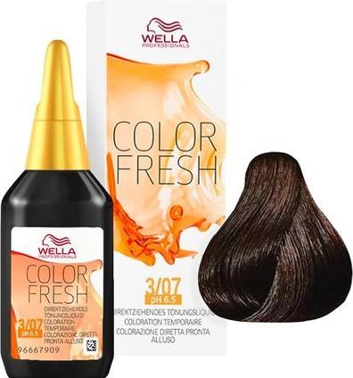 Produktbild Wella Color Fresh (3/07 Dunkelbraun Natur-Braun)
