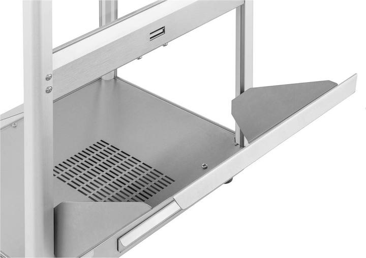 Produktbild Royal Catering Nacho Wärmer Wärmetheke LED Rgb Beleuchtung 109 W 65 °C Nacho Popcorn Edelstahl