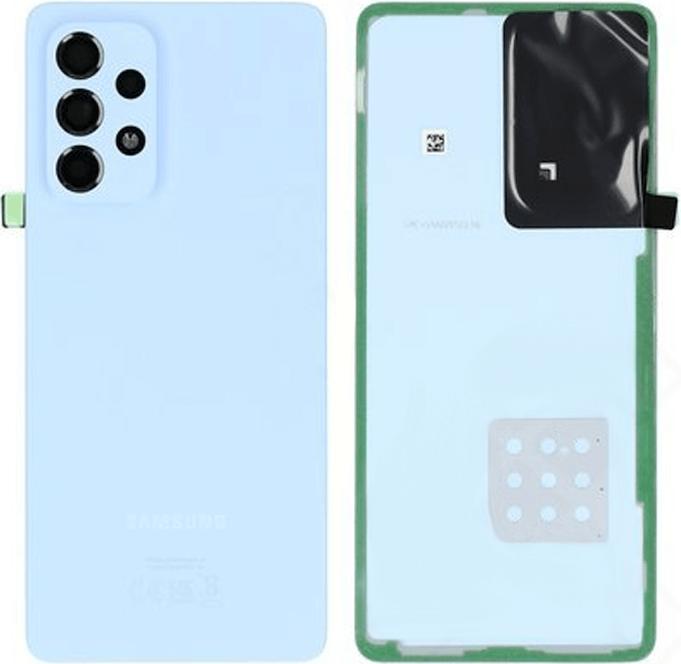 Actual product image Samsung Battery Cover for A536B Galaxy A53 5G - awesome blue (Samsung Galaxy A53 5G)