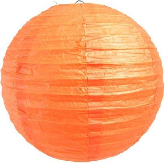Actual product image Paper lantern 30cm Orange (1 x)