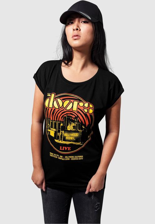 Produktbild Merchcode Ladies The Doors Warp Tee (M)