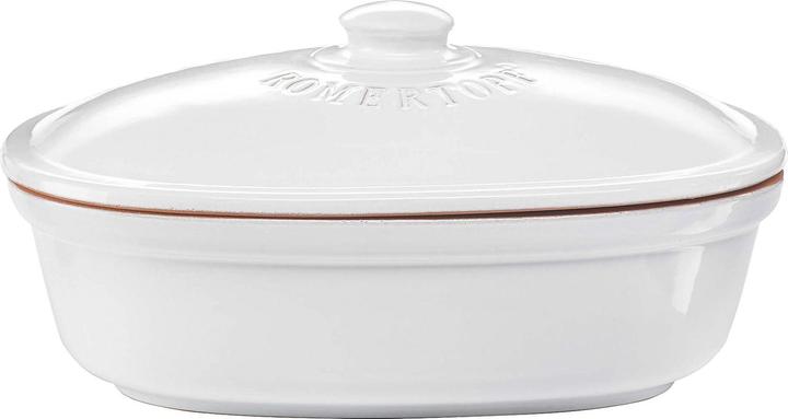 Actual product image Römertopf Bread-fresh pot ov.Medi white