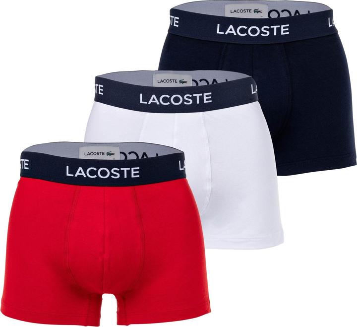 Produktbild Lacoste Boxershort Stretch (M, 3er Pack)