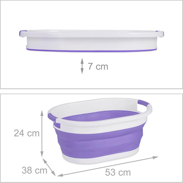 Productafbeelding Relaxdays Wasmand (24 l)