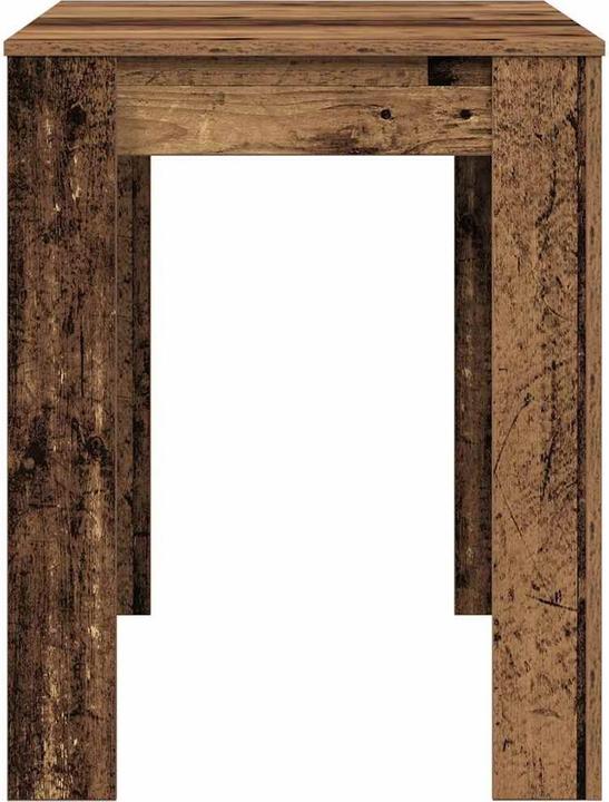 Actual product image VidaXL Esstisch Altholz-Optik 120x60x76 cm Holzwerkstoff (120 x 60 x 76 cm)