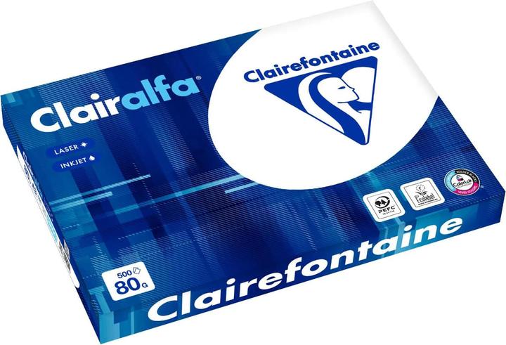 Actual product image Clairefontaine Clairalfa (80 g/m², 500 x, A3)