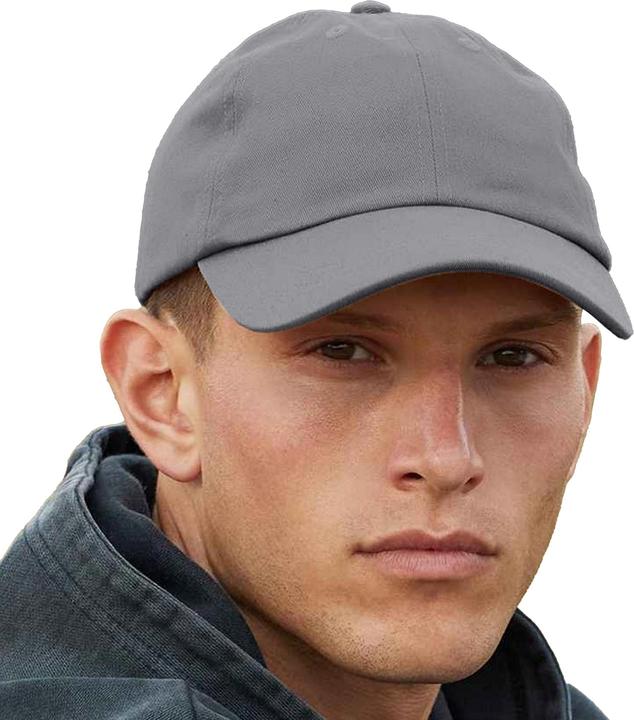 Actual product image Beechfield Unisex Adult Organic Cotton Baseball Cap (One size)