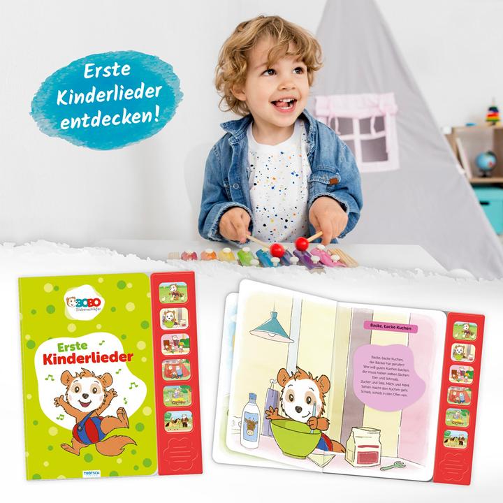 Actual product image Erste Kinderlieder BOBO (German)