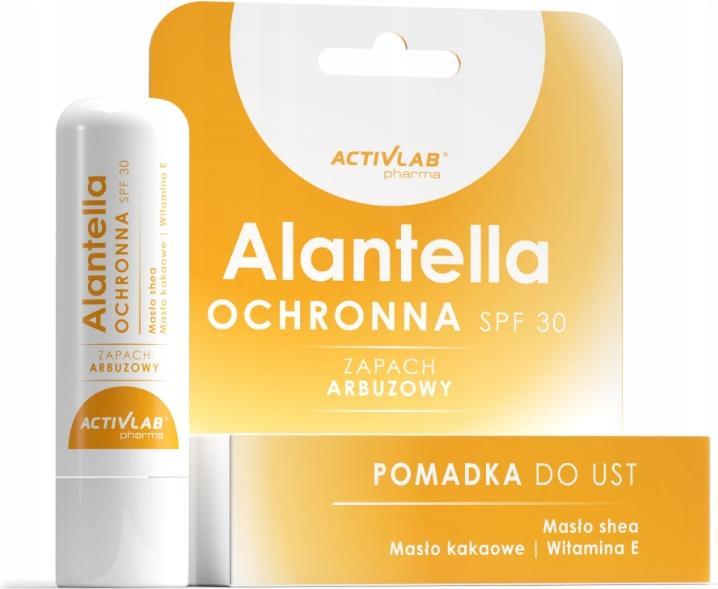 Immagine prodotto Activlab Pharma Alantella Balsamo Labbra Protettivo Spf 30 49 G