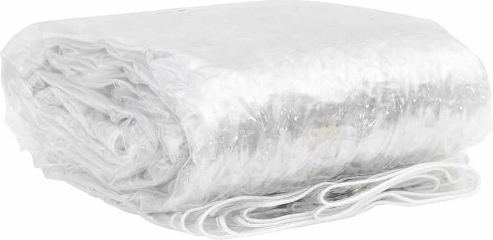 Actual product image VidaXL Transparent tarpaulin with eyelets 1x12 m PVC transparent tarpaulin (1 x 12 m)