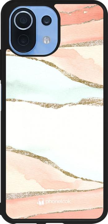 Immagine prodotto PhoneLook Coque Silicone rigide noir Arancione brillante (Xiaomi Mi 11 Lite 5G)