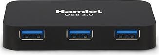 Immagine prodotto Hamlet Hub usb 3.0 a 4 porte 5 Gbps (USB-C, 4 Porti)