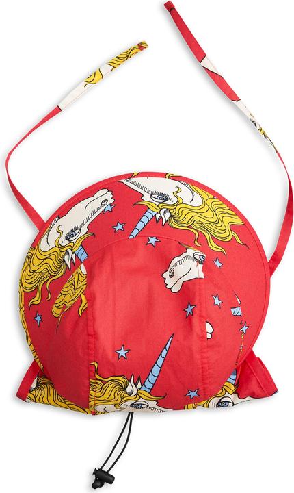 Actual product image Mini Rodini Unicorn Star Sun Cap