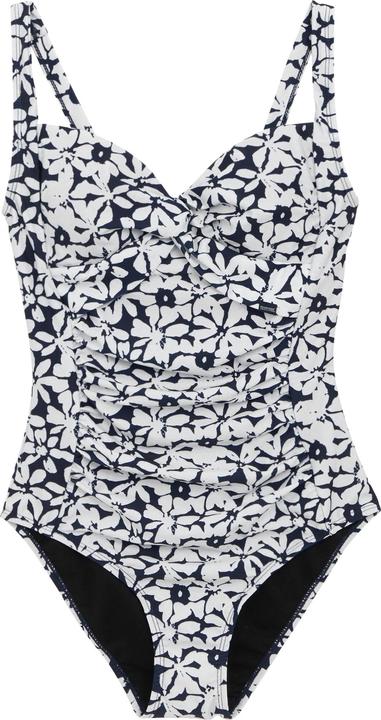 Navy blue/white