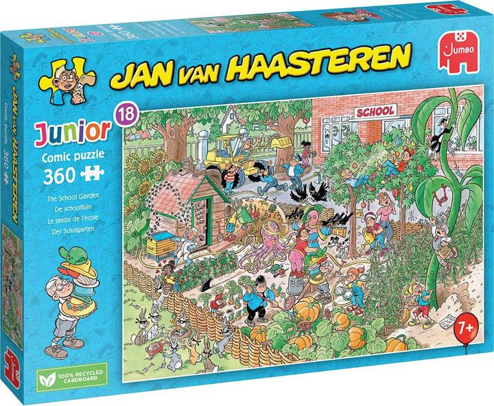 Jan van Haasteren Junior - The school garden, 360st. (360 pieces)