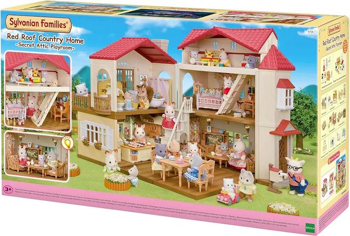 Sylvanian Families Sylva Red Roof Country Home gift set