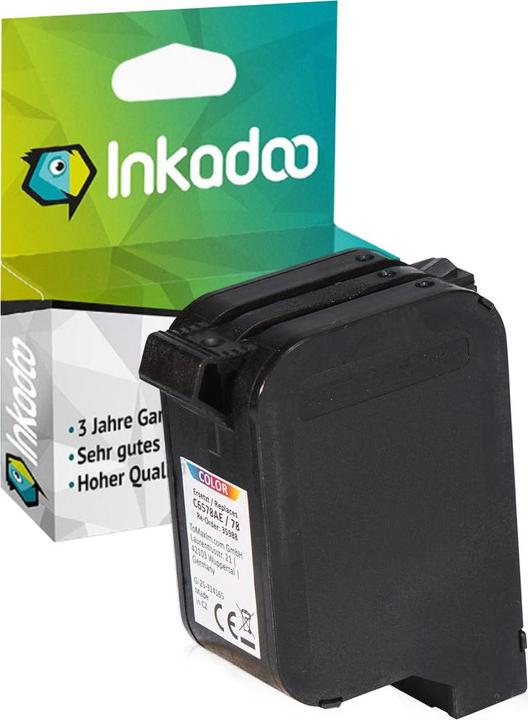 Immagine prodotto Inkadoo Cartucce di stampa compatibili con HP C6578AE / 78 Cartuccia della testina di stampa, colore (Color)