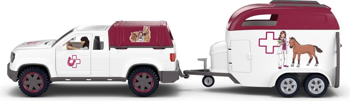 Actual product image Schleich Mobile Tierärztin mit Anhänger