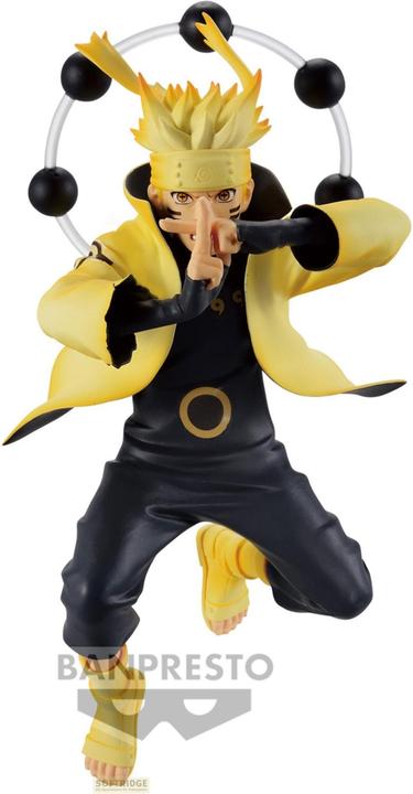 Actual product image Banpresto Naruto Shippuden - Vibration Stars - Naruto Uzumaki V Statue 14cm