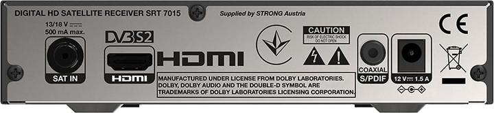 Image du produit Strong SRT 7015 (0.06 Go, DVB-S2, DVB-S, Slot CI)