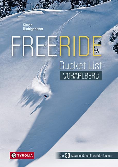 Produktbild Freeride Bucket List Vorarlberg (Deutsch, Simon Wohlgenannt, 2023)