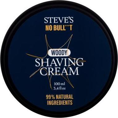 Immagine prodotto Steve´s No Bull***t Crema da barba Woody (100 ml, Schiuma da barba)