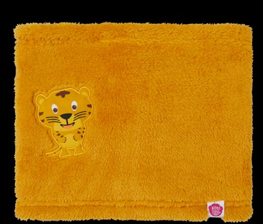 Produktbild Affenzahn Schal Tiger recyceltes Fleece senf