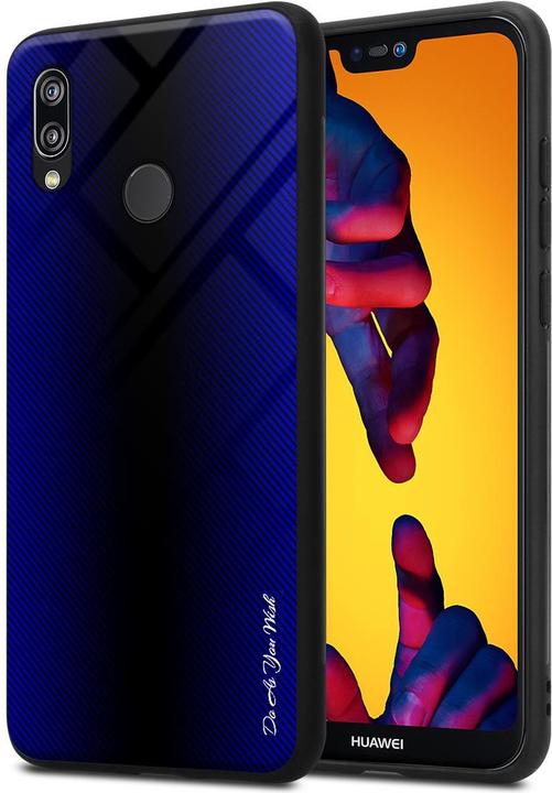 Immagine prodotto Cadorabo Copertura di vetro a strisce in TPU (Huawei Nova 3E)