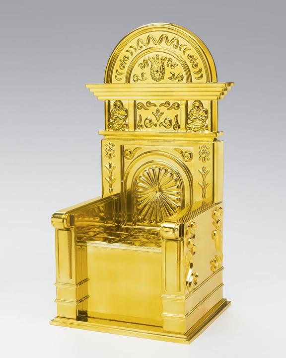 Actual product image Bandai Saint Seiya Ex Aries Shion Surp & Pope