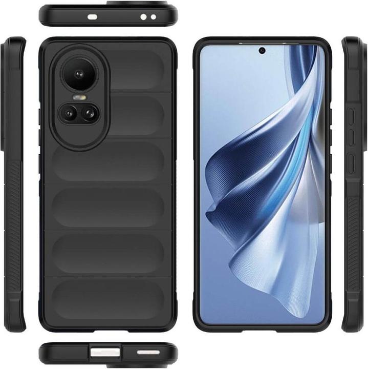 Immagine prodotto Cover-Discount OPPO Reno10 / 10 Pro - Cover protettiva robusta nera (OPPO Reno 10, Oppo Reno 10 Pro)