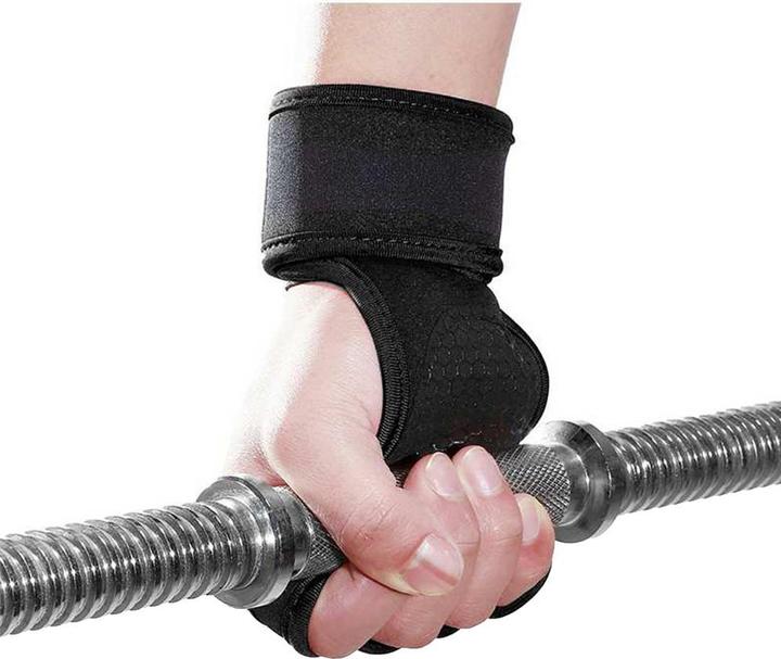 Produktbild JTI Trainingshandschuhe mit Handgelenkstütze - Schwarz - L (L)