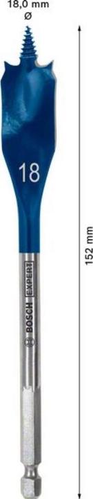 Image du produit Bosch Professional Zubehör Mèche à fraiser plate EXPERT Self Cut Speed, 18 x 152 mm (18 millimètres)