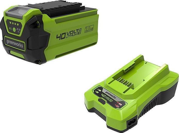 Actual product image Greenworks Battery & Universal Charger Kit (40 V)