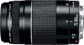 Image du produit Canon EF 75-300 mm f/4.0-5.6 USM III - Importation (Canon EF, Plein format)