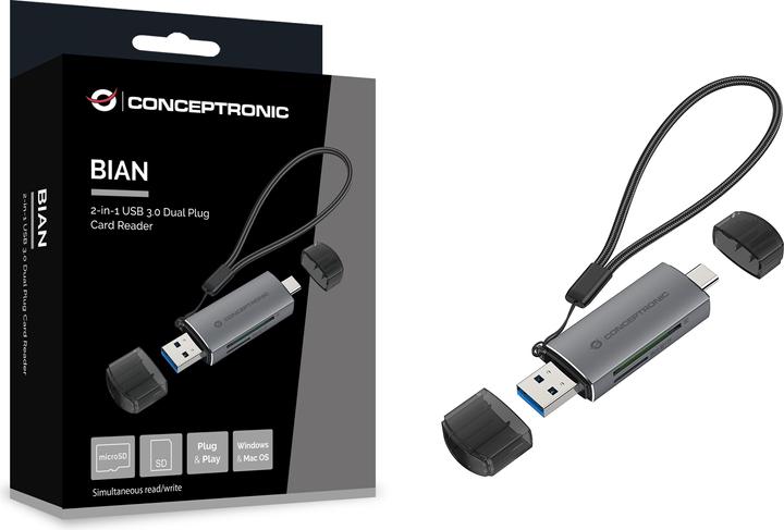 Produktbild Conceptronic BIAN05G (USB 3.0, USB-C)