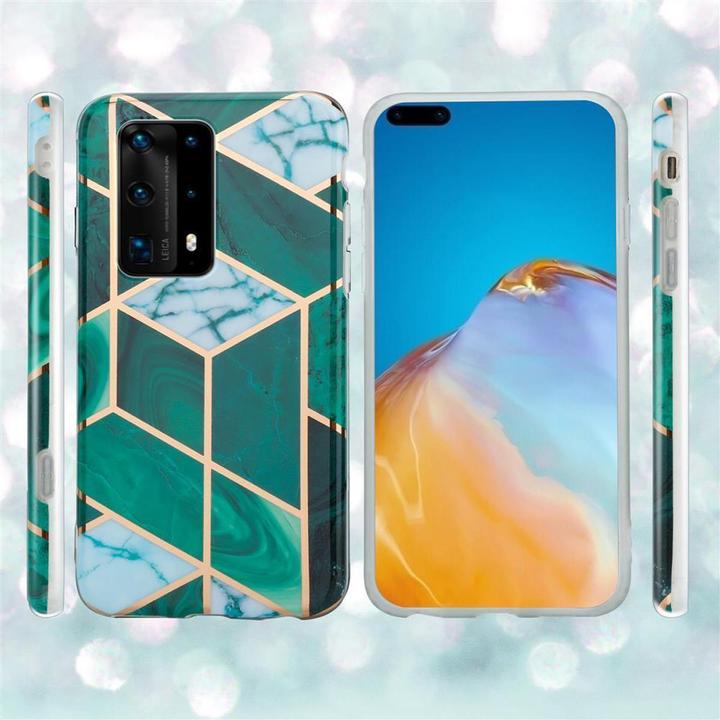 Immagine prodotto Cadorabo IMD TPU Colourful Marble Cover (Huawei P40)